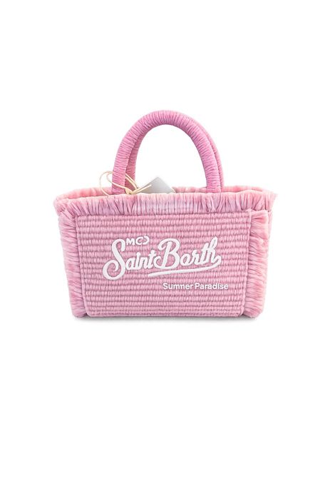 Borsa mini in paglia SAINT BARTH | VAMI09 VANITY MINI STRAW N00223L 21 EMB